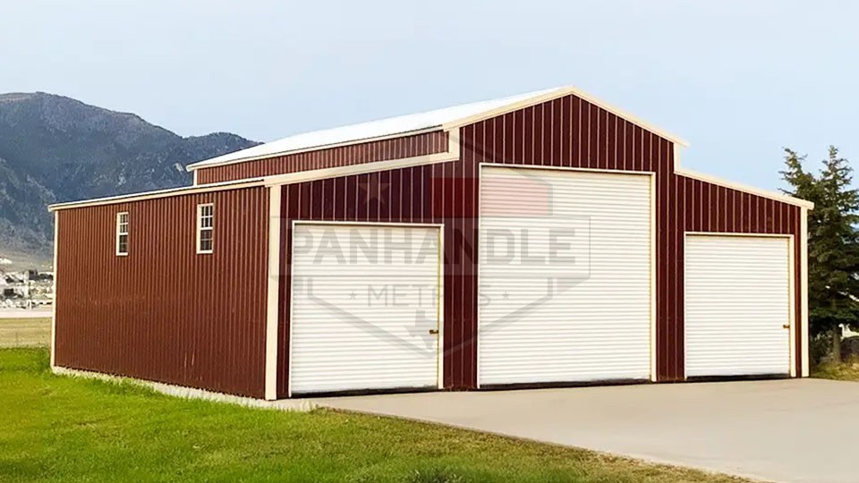 42x30x16/12 Vertical Raised Center Barn 42x30x16/12 Vertical Raised Center Barn