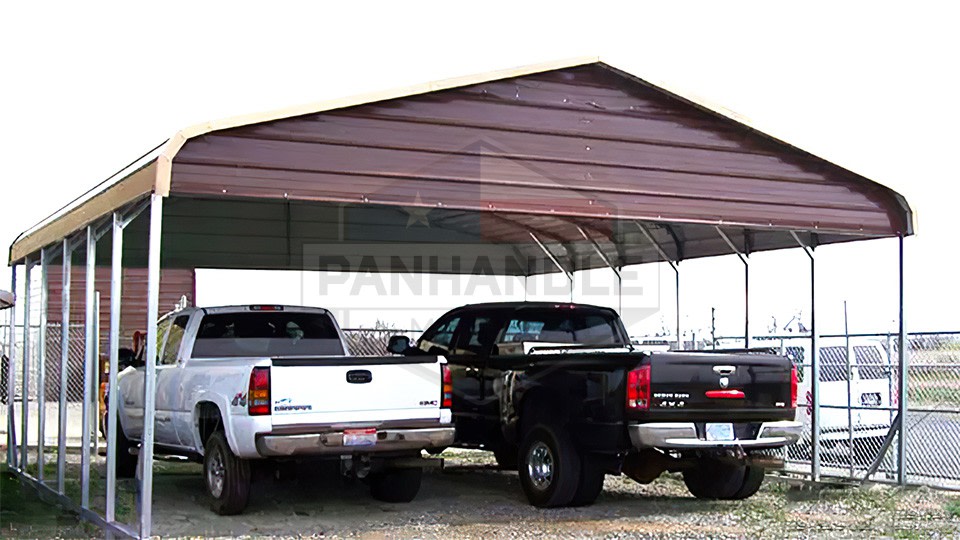 22x30x10 Two Car Carport 22x30x10 Two Car Carport