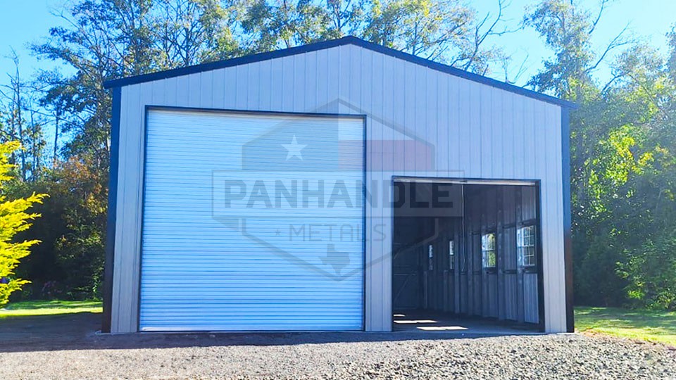 30x35x15 Vertical Roof Garage 30x35x15 Vertical Roof Garage