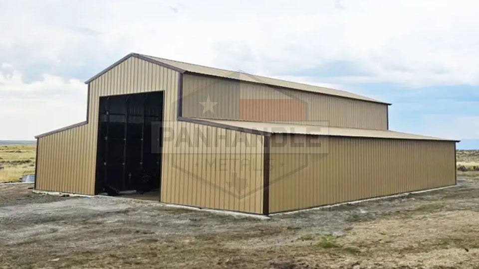 48x60x16/10/8 Vertical Raised Center Barn 48x60x16/10/8 Vertical Raised Center Barn