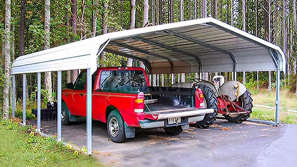 12x26x7 Regular Style Carport 12x26x7 Regular Style Carport