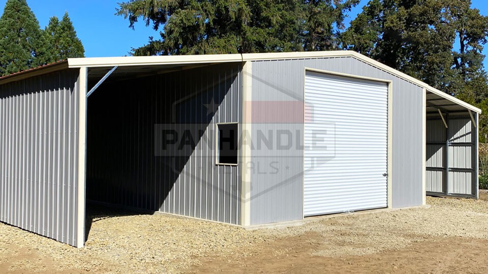 20x20x8 Vertical Roof Barn 20x20x8 Vertical Roof Barn