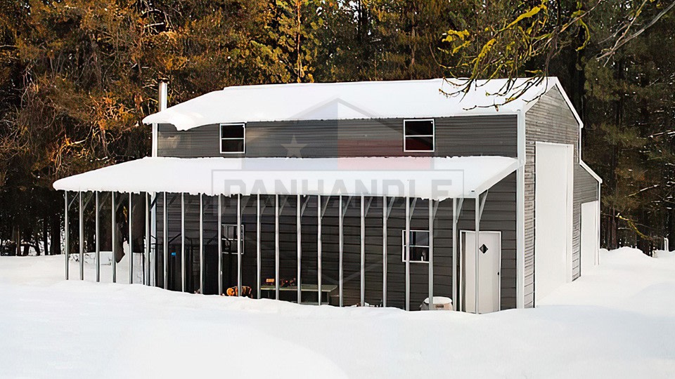 48x35x16 Metal Barn 48x35x16 Metal Barn