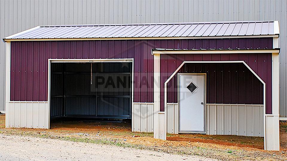 20x30x10 Garage with Lean To 20x30x10 Garage with Lean To