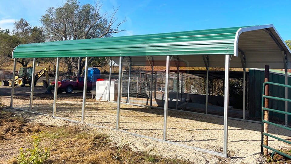 18x30x7 Regular Style RV Carport 18x30x7 Regular Style RV Carport