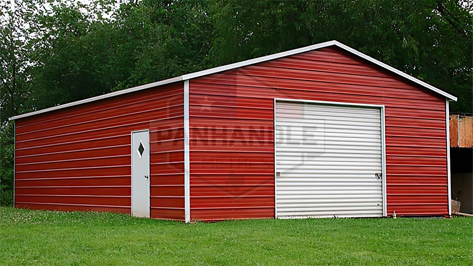 20x20x11 Vertical Roof Garage 20x20x11 Vertical Roof Garage
