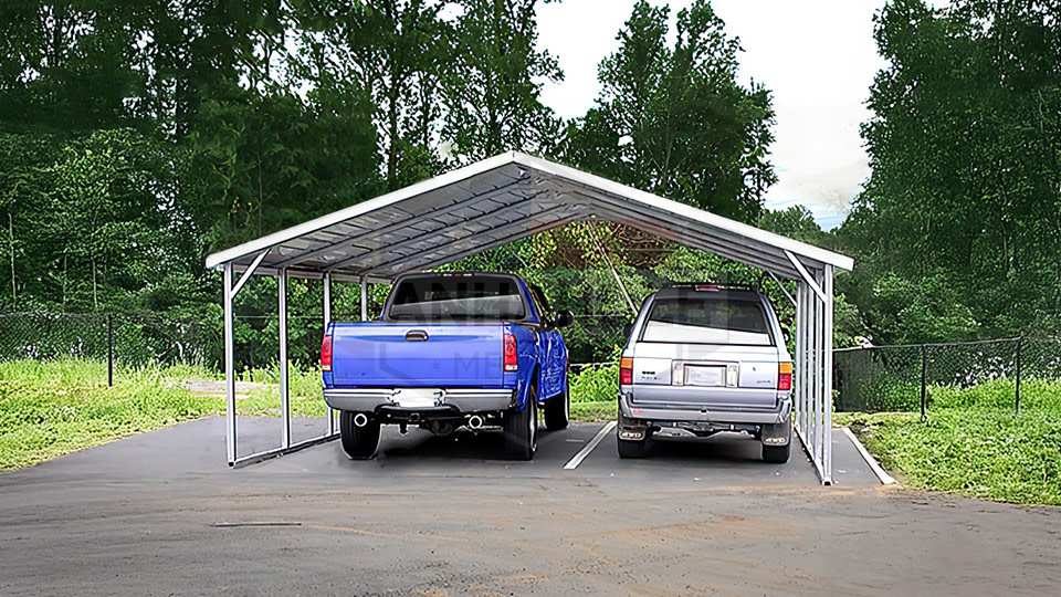 18x26x7 Two Car Carport 18x26x7 Two Car Carport