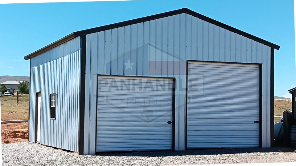 24x20x12 Metal Garage