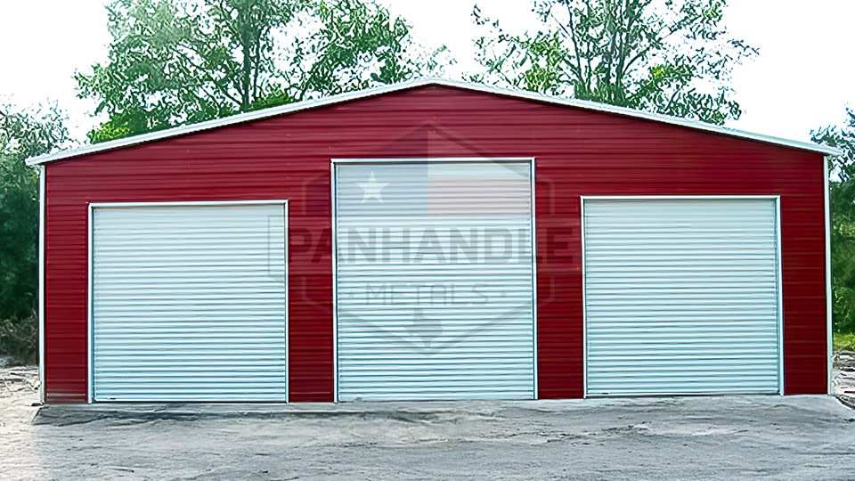 36x40x12 Straight Roof Barn 36x40x12 Straight Roof Barn