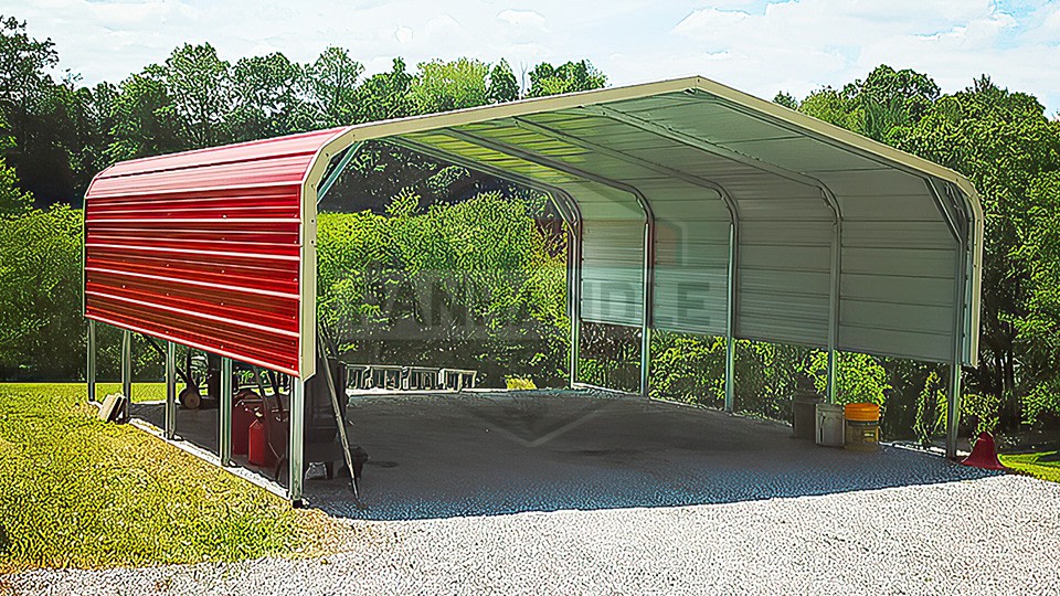 18x20x6 Two Car Carport 18x20x6 Two Car Carport