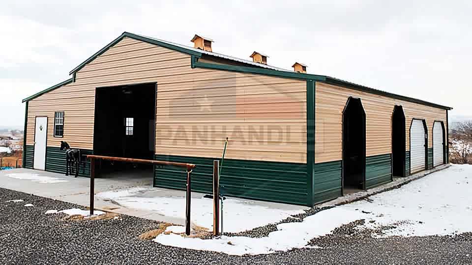 44x50x12 Colonial Barn 44x50x12 Colonial Barn