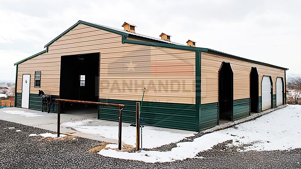 44x50x12 Colonial Barn 44x50x12 Colonial Barn