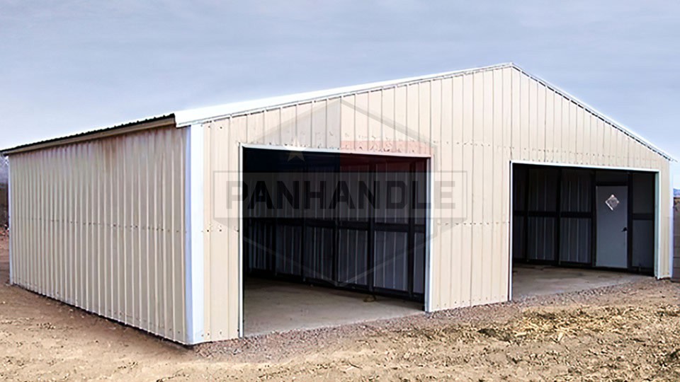 30x35x11 Steel Garage