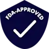FDA approved icon NEW