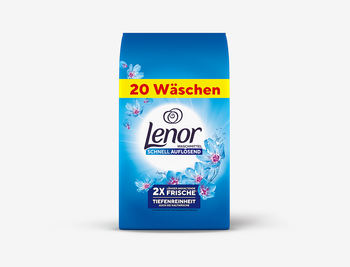 Lenor Pulverwaschmittel Aprilfrisch Lenor DE