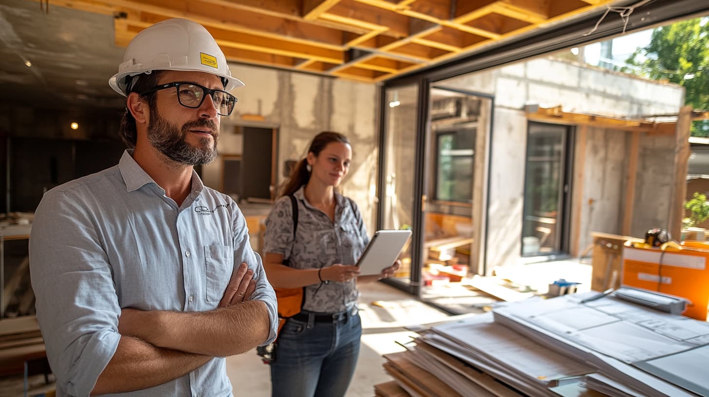 syndic sur un chantier de copropriété