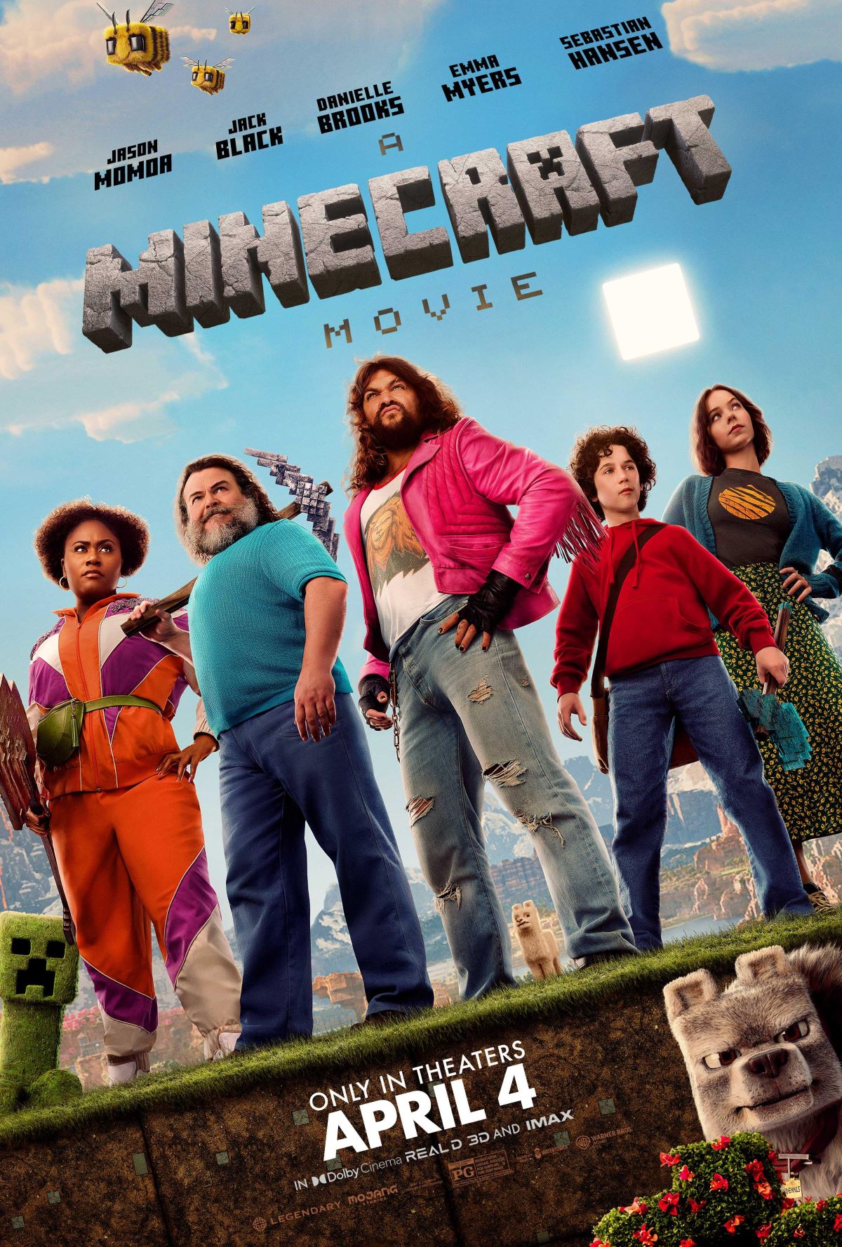 Minecraft Movie, A Movie Cover