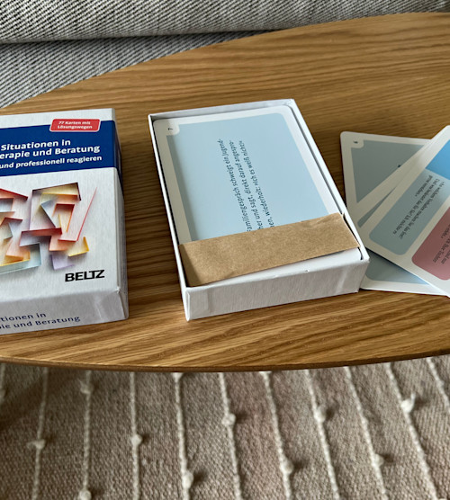 Wenn Therapie tricky wird – ein Kartenset für genau diese Momente