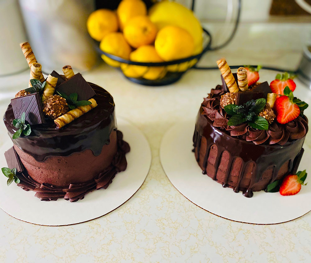Double Fancy Chocolate Cake