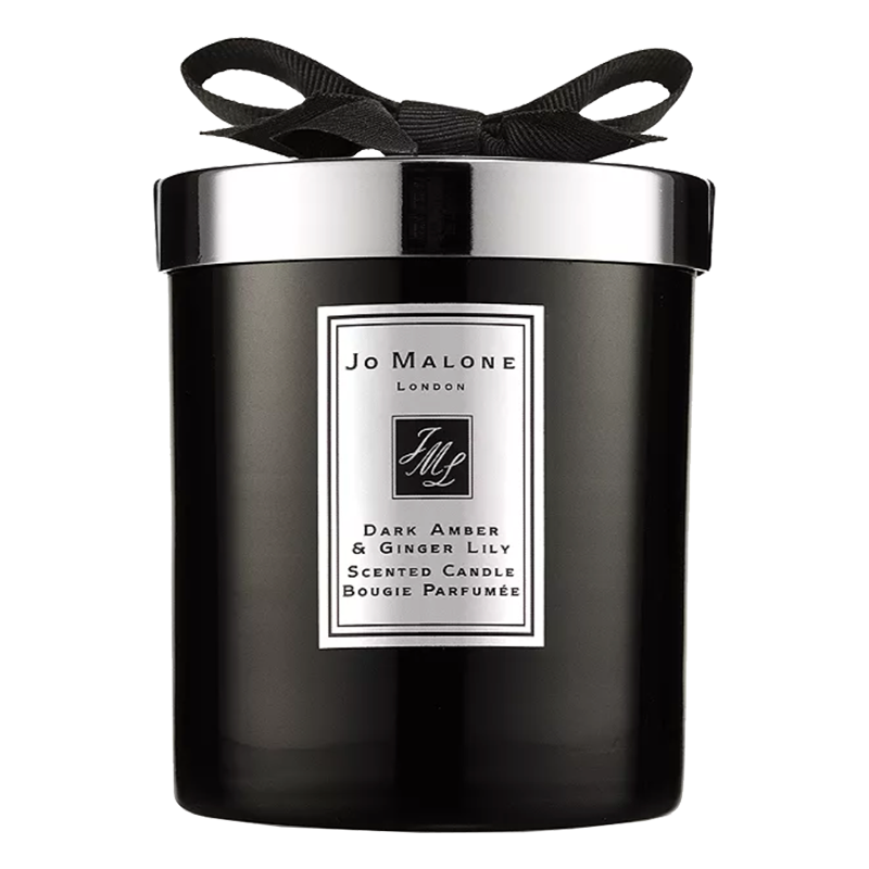 Dark amber   ginger lily home candle