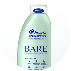 BARE Pure Clean: oily scalp shampoo bottle