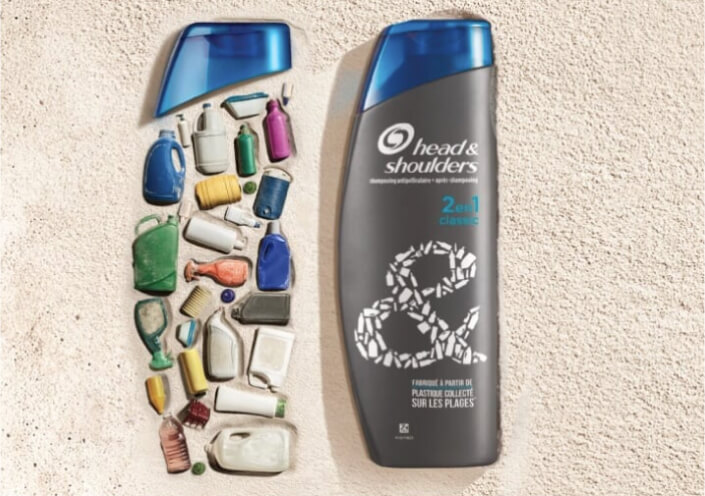 World’s first recyclable shampoo bottle
