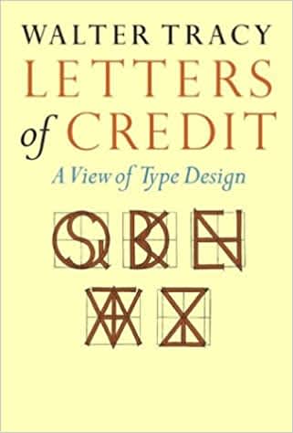 book cover for Letters of Credit: A View of Typeface Design