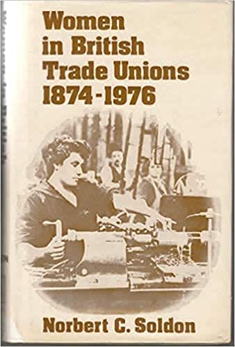 book cover for Women in British Trade Unions 1874-1976