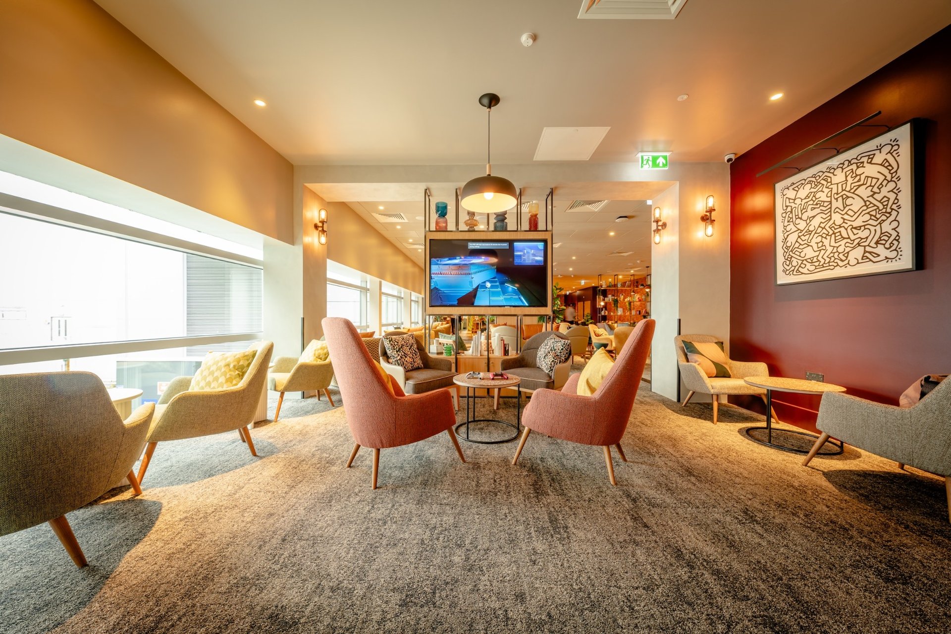 My Lounge airport lounge at Heathrow airport