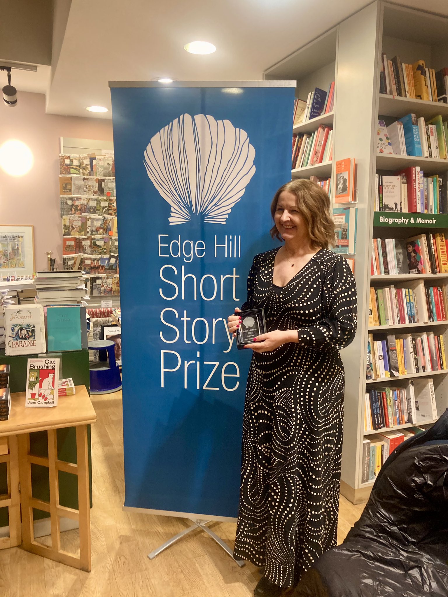 Bernie McGill at the Edge Hill Short Story Prize