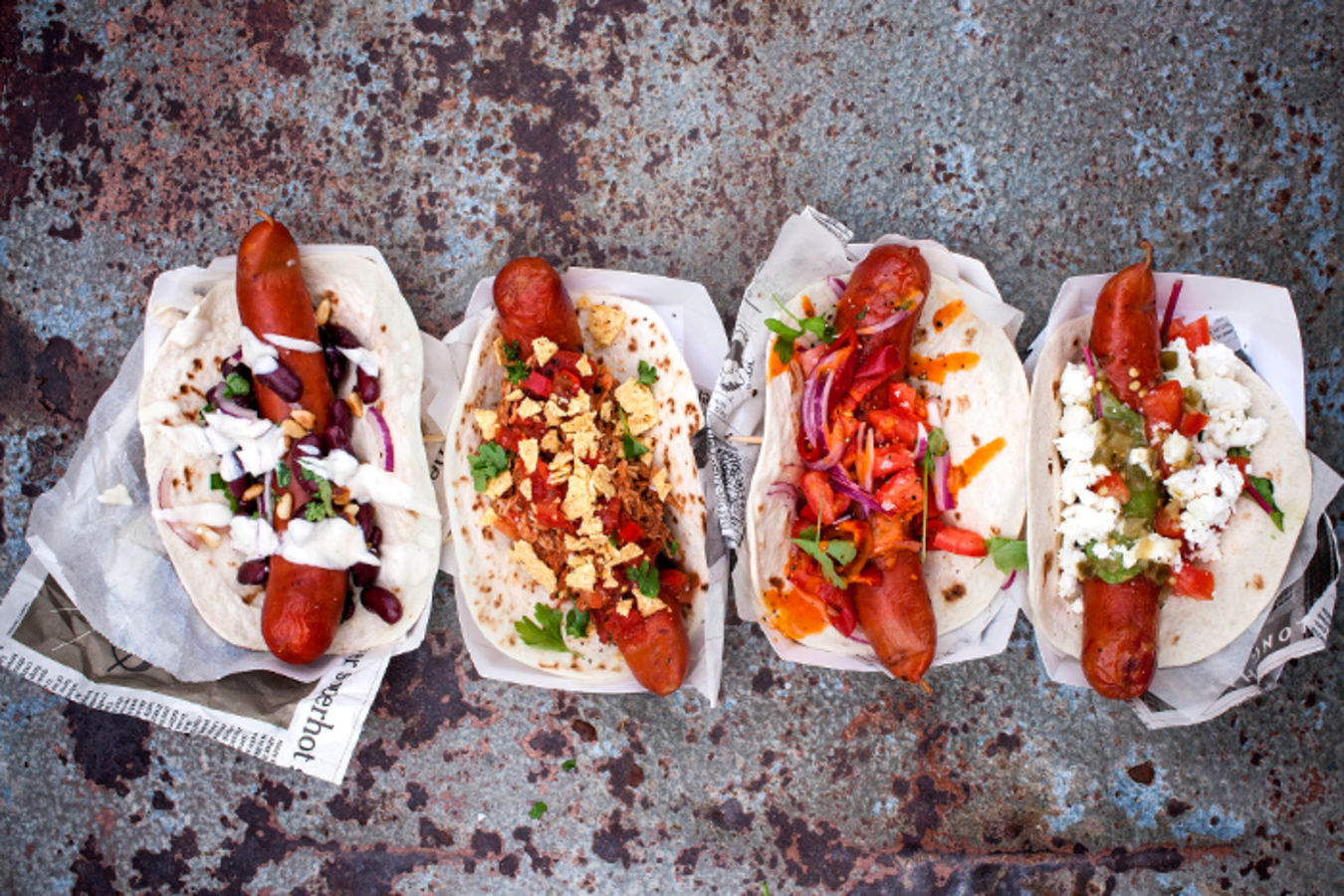 BBQ hot dogs