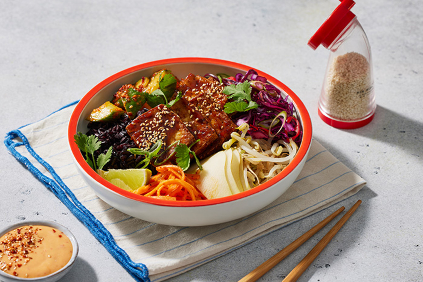 Korean Tofu Bowl landscape