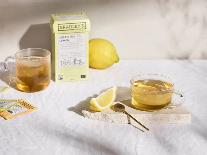 Bradleys green tea lemon