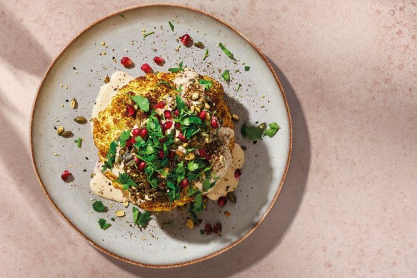 Baked cauliflower 