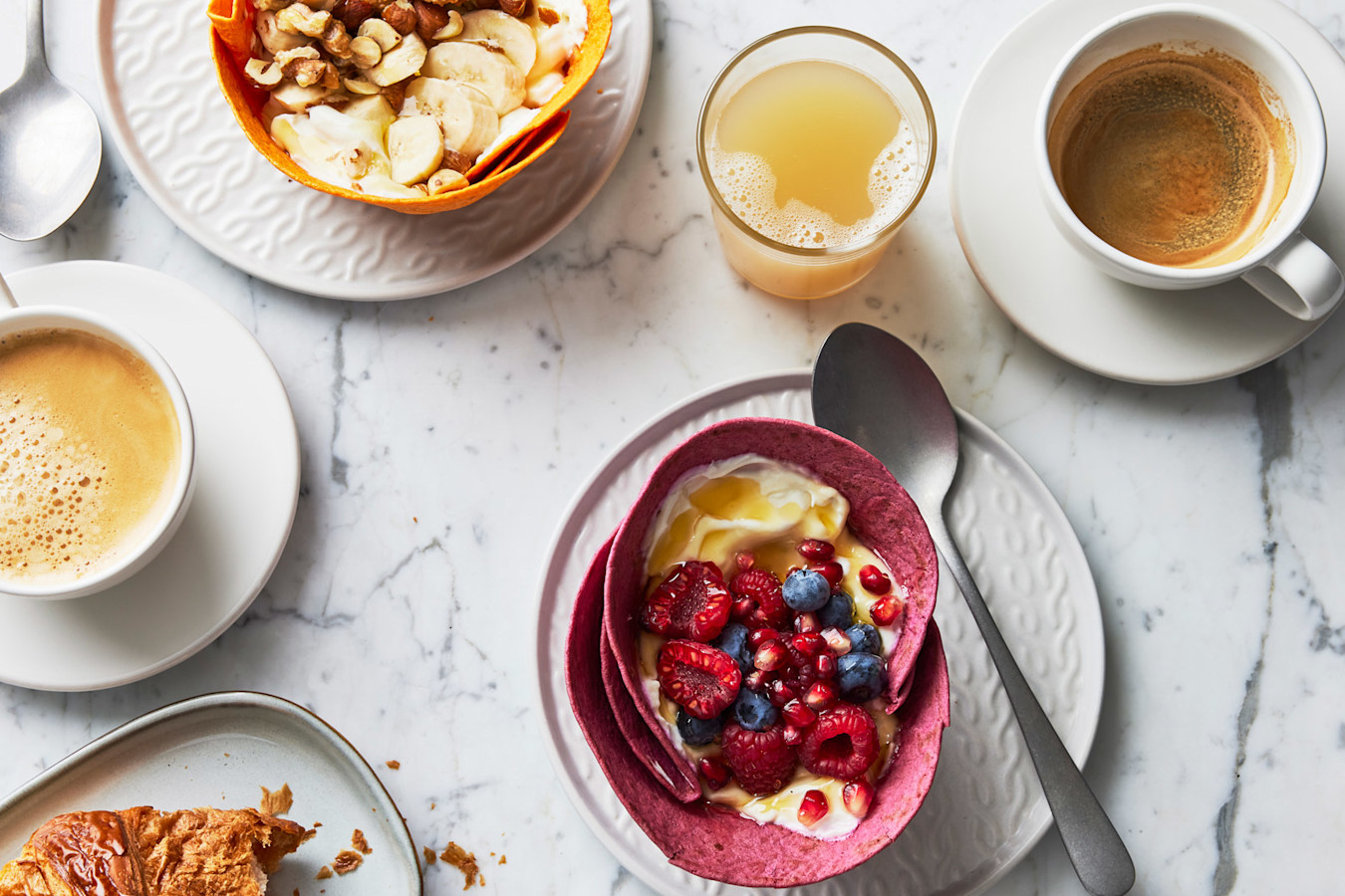 Unsmoothie in Tortilla Bowl