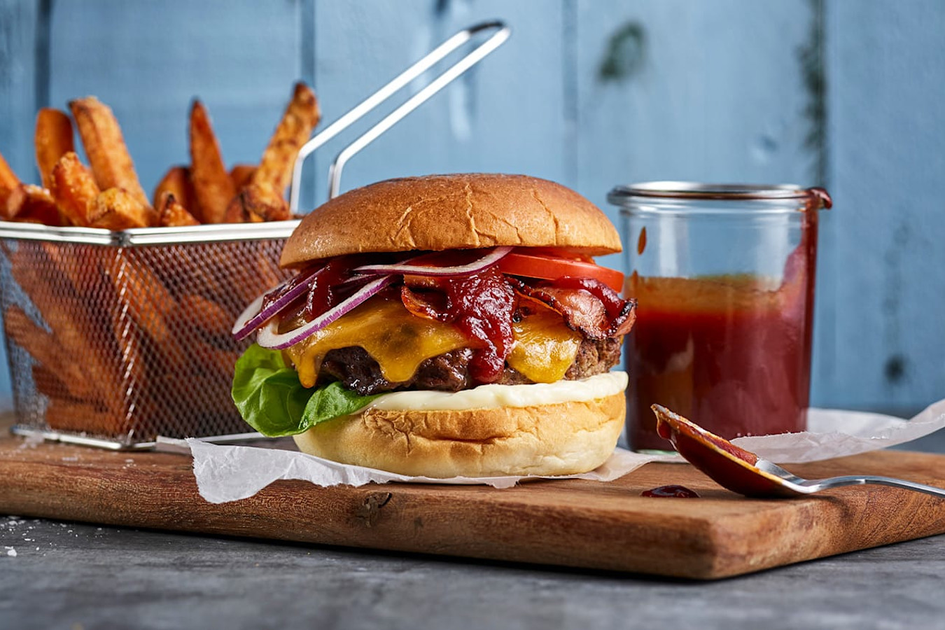 BBQ Cheese Burger