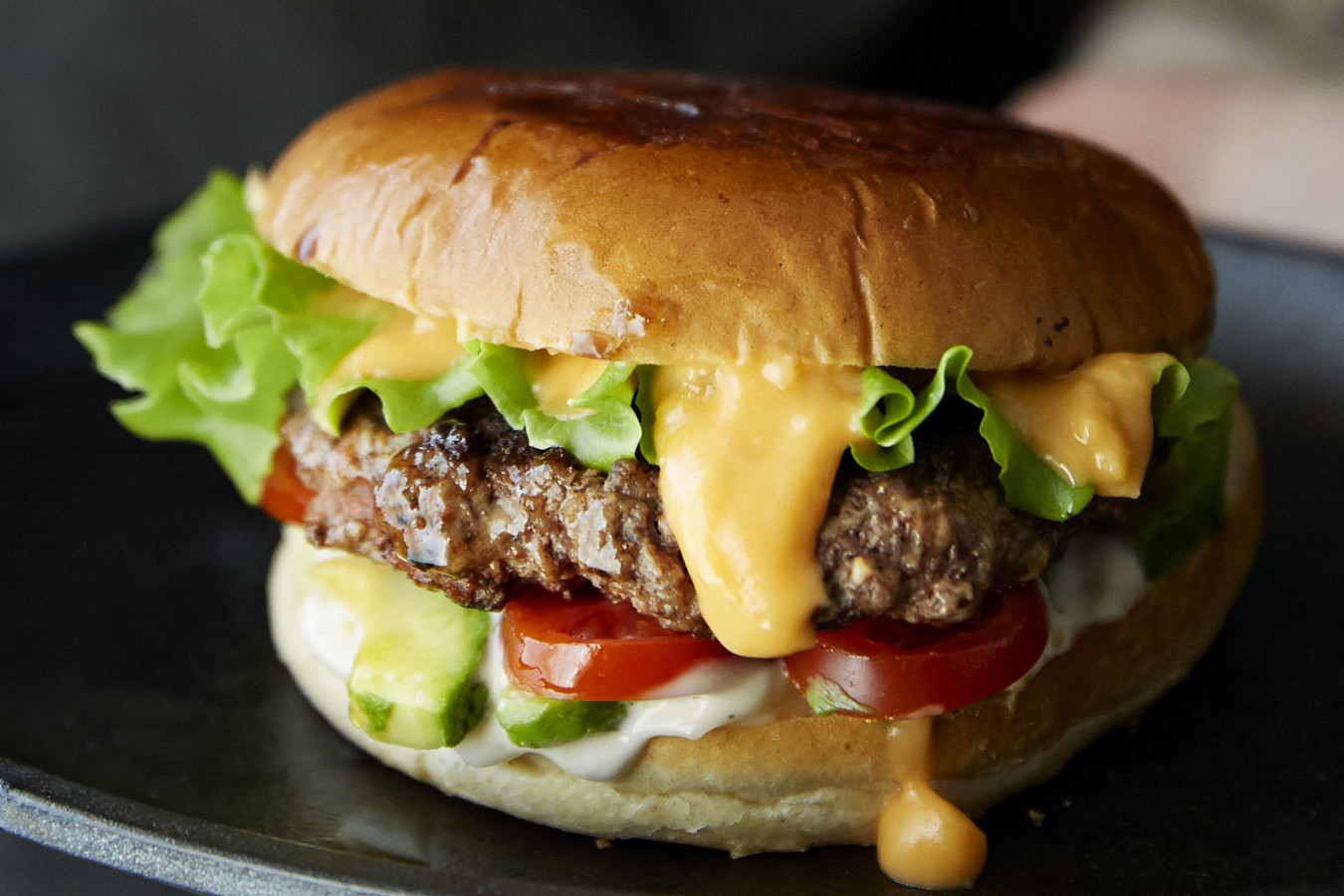 Habanero cheeseburger