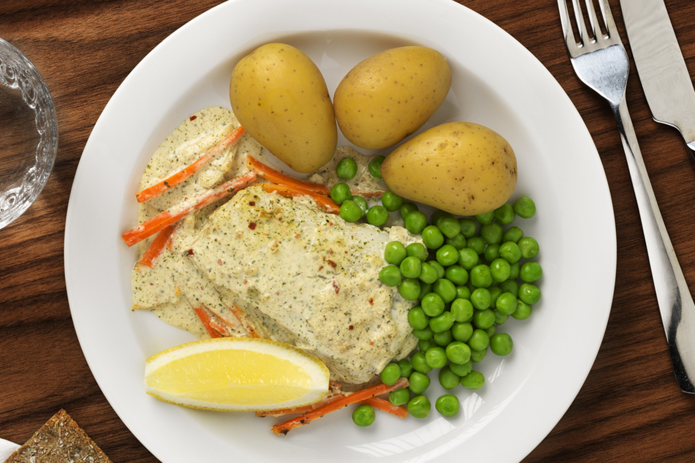 Fish Gratin with Chimichurri