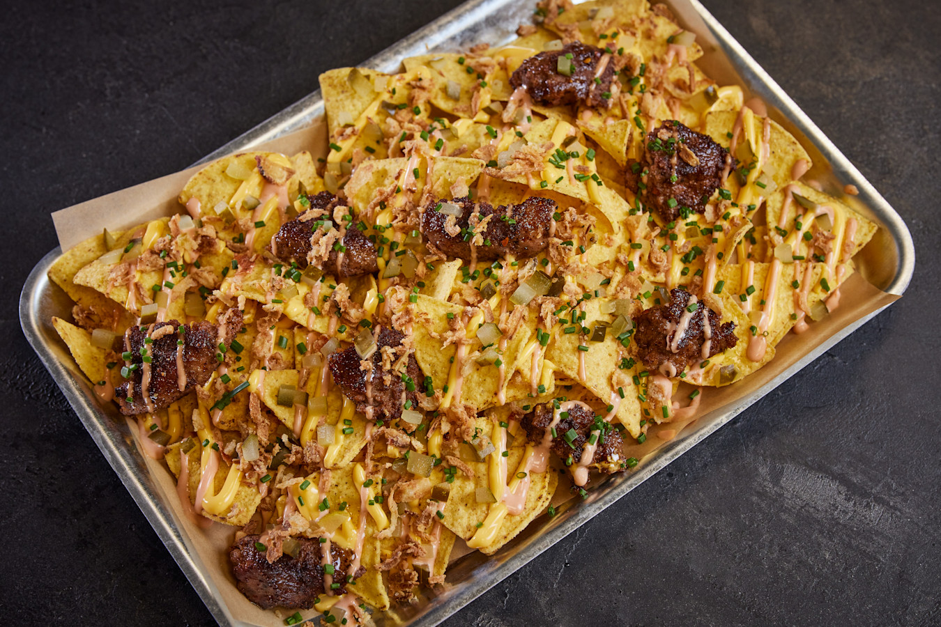 Cheeseburger Nachos