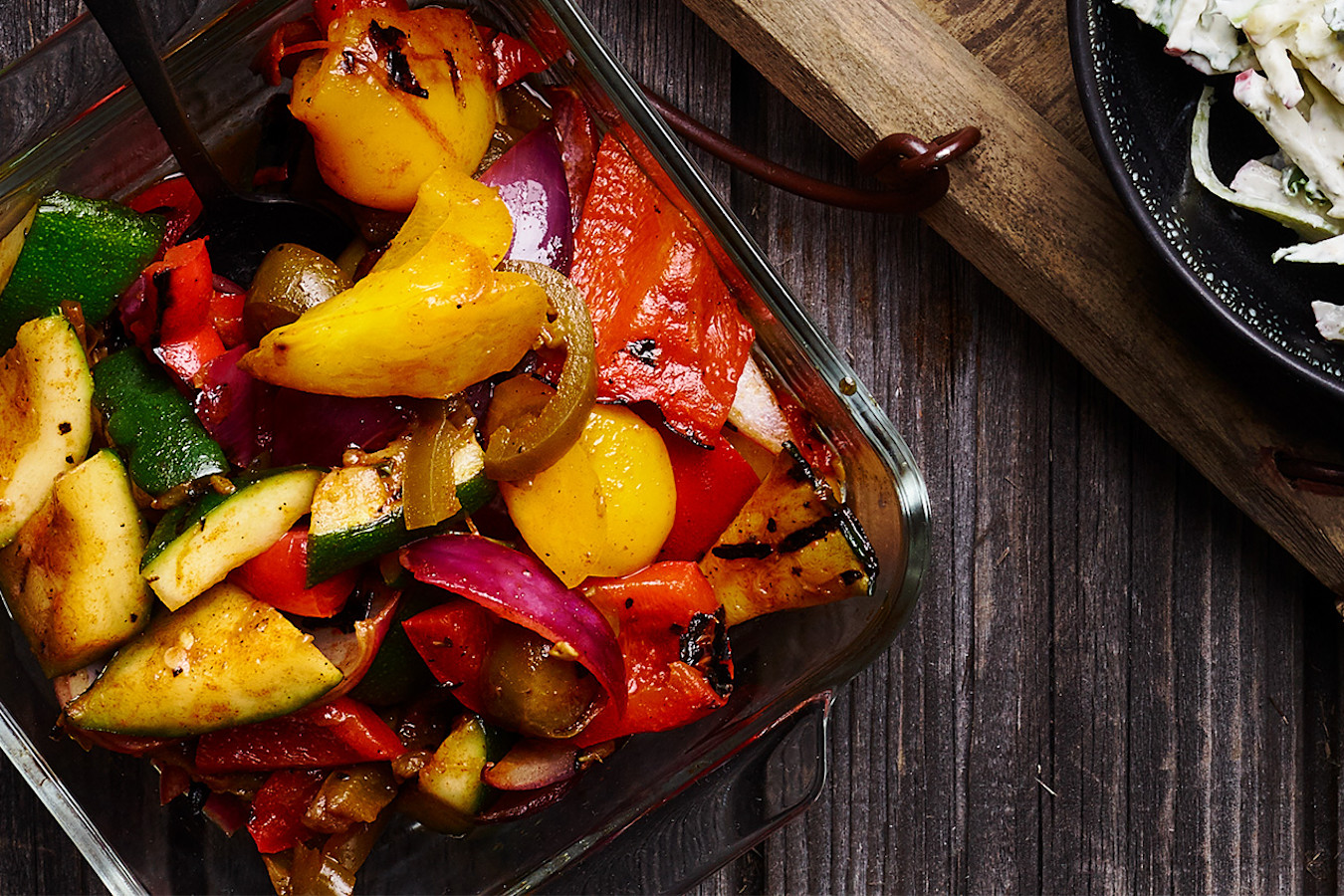 Grillade Escabeche-grönsaker