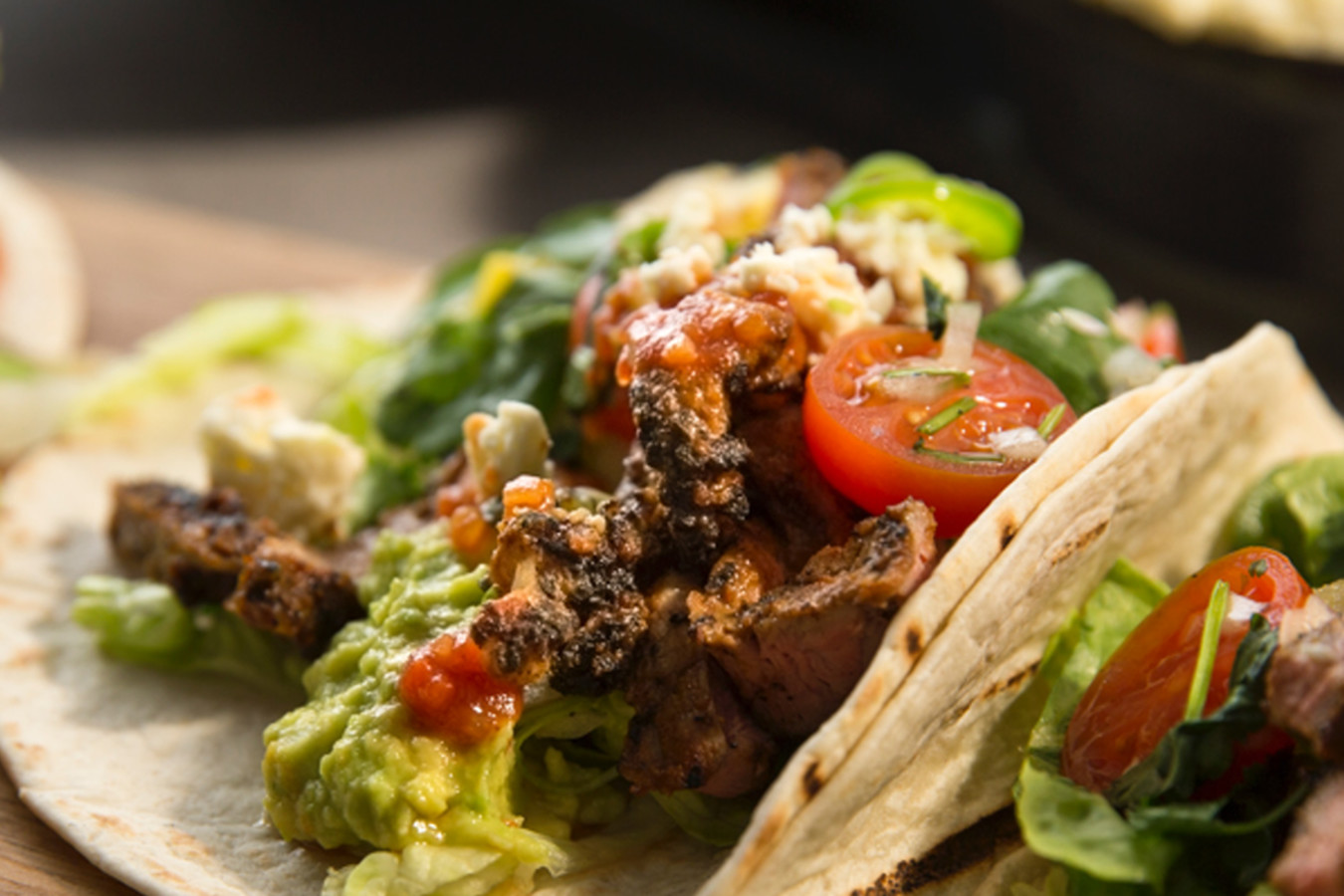 Carne asada taco 3x2