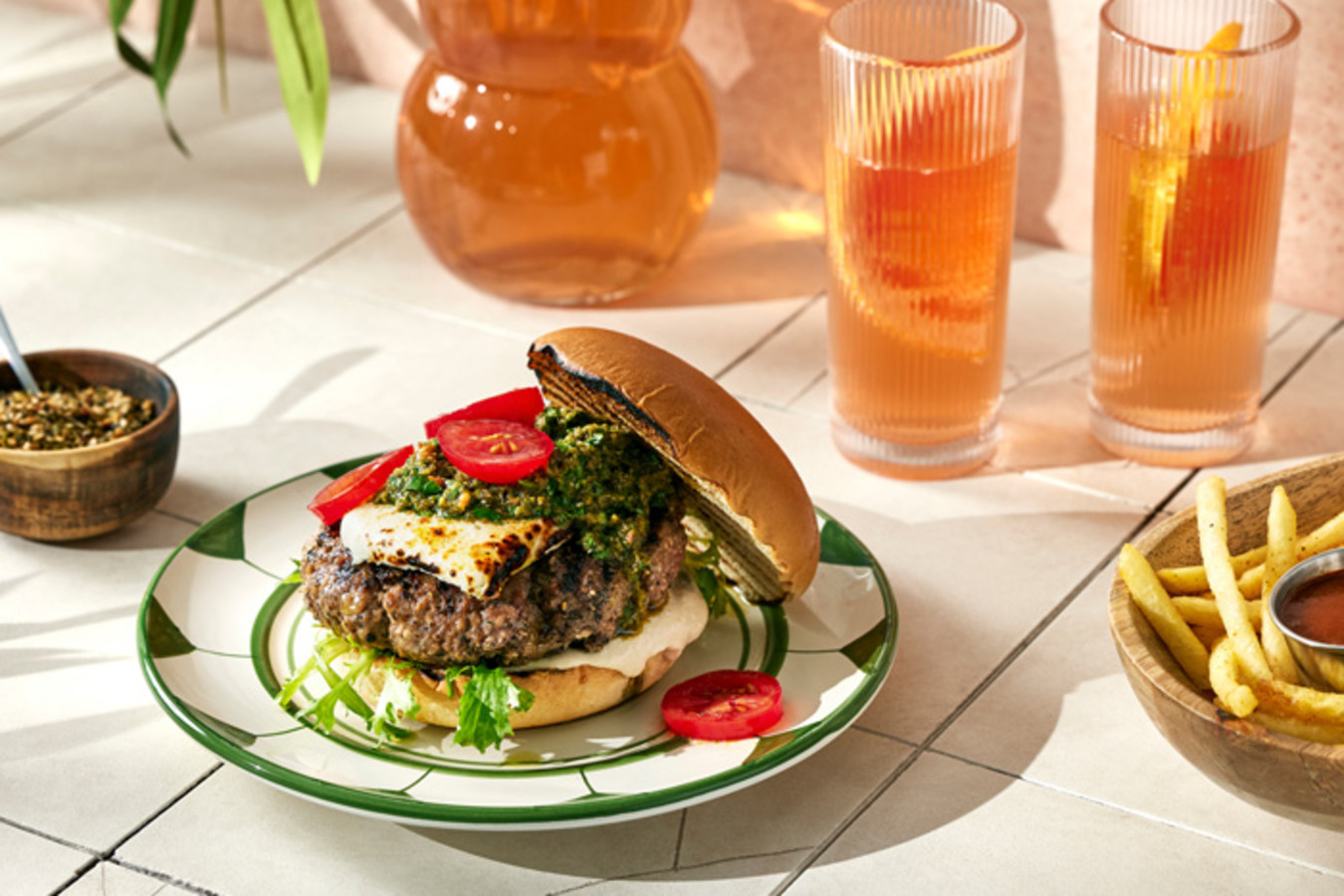 Chermoula Burger Landscape