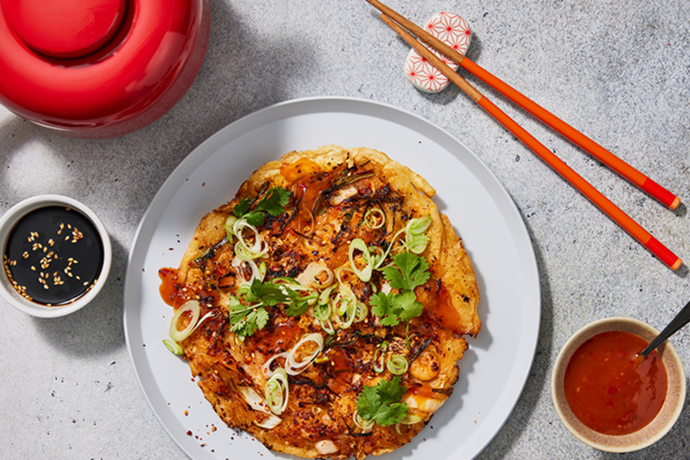 Kimchi Pancakes landscape