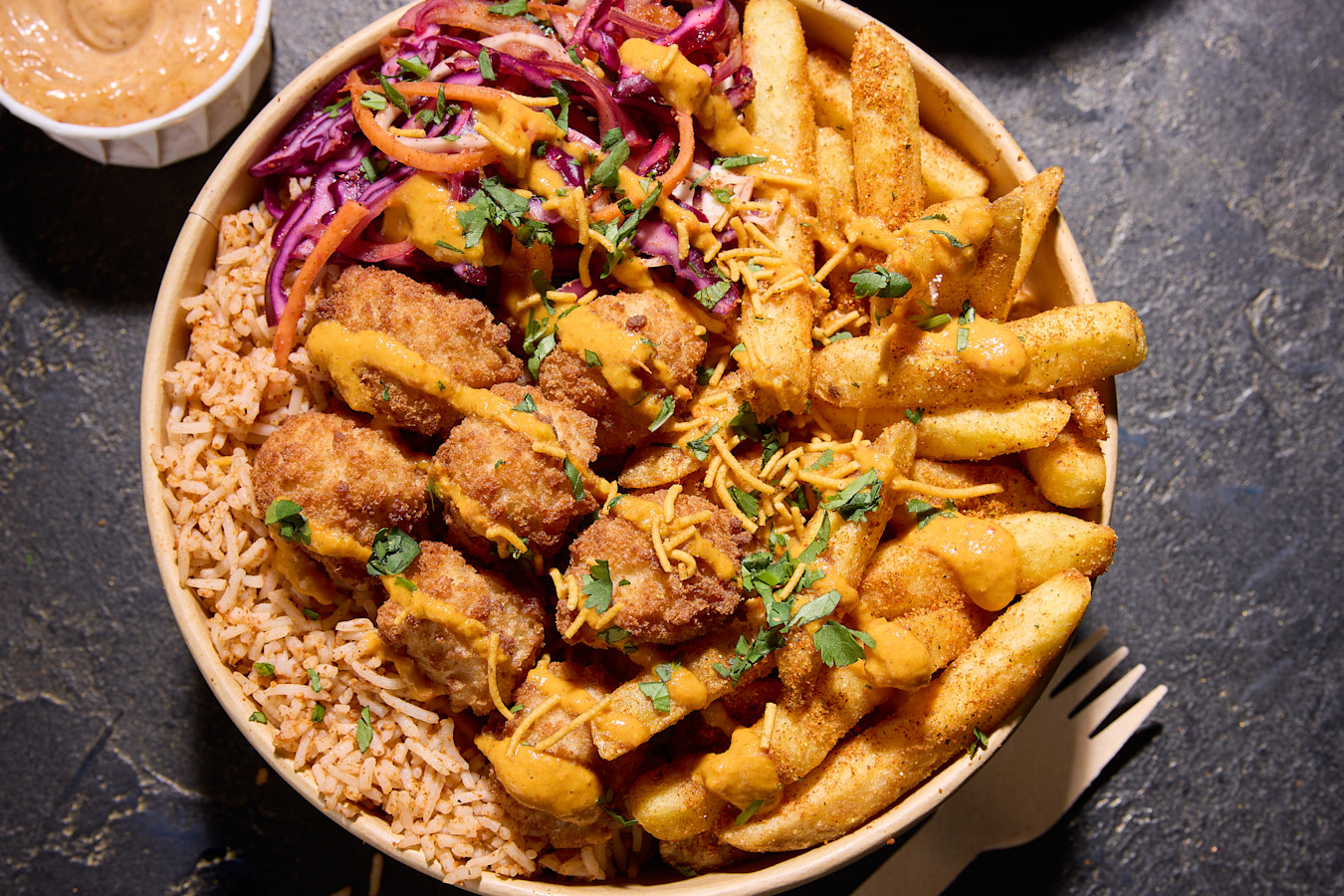 KFP (Kerala Fried Popcorn) Chicken Bowl