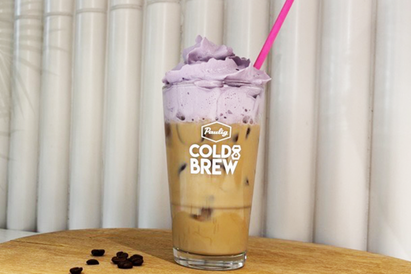 Lavender Ice Latte