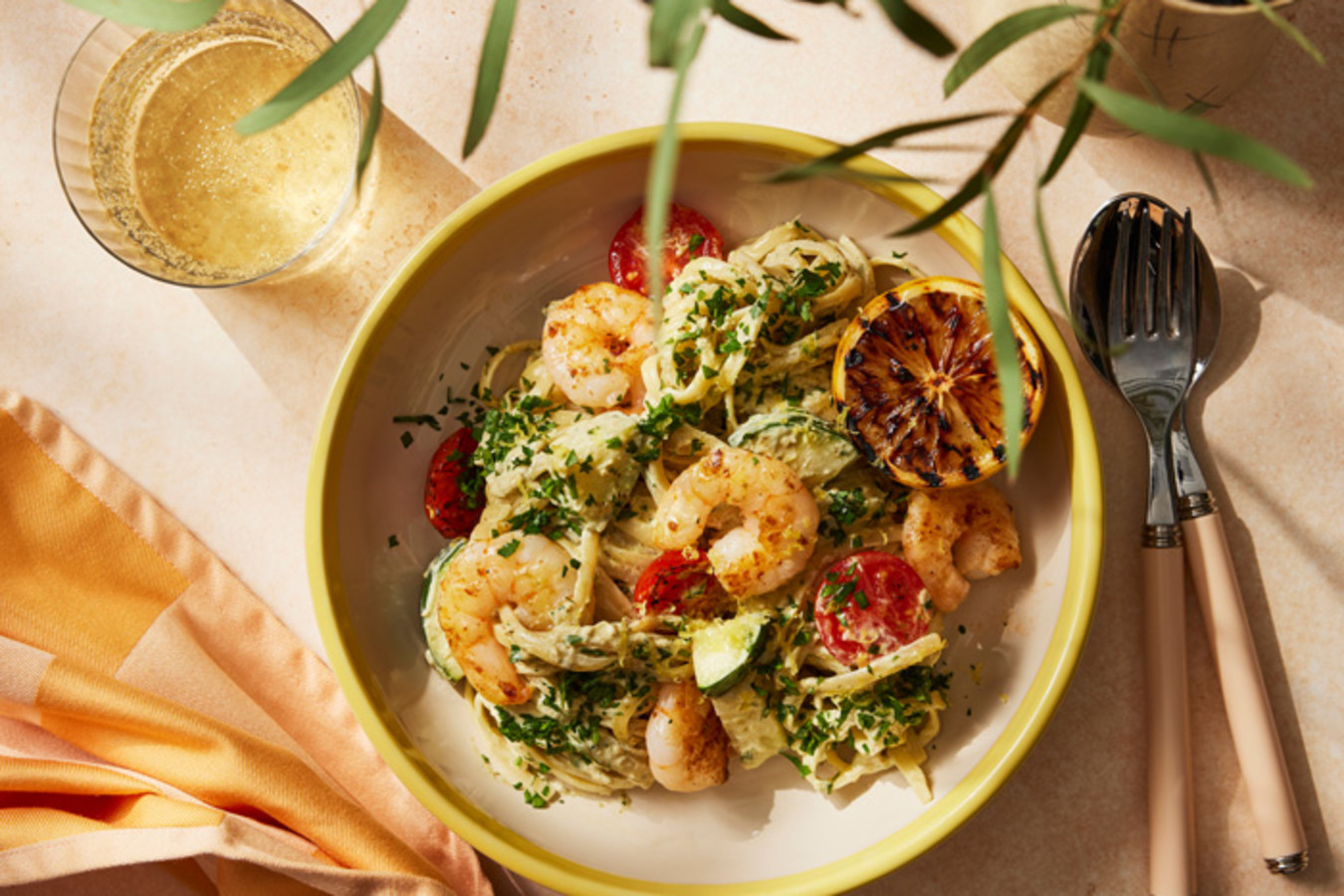 Chermoula Pasta Landscape