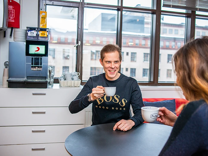 Sony office coffee service customer story