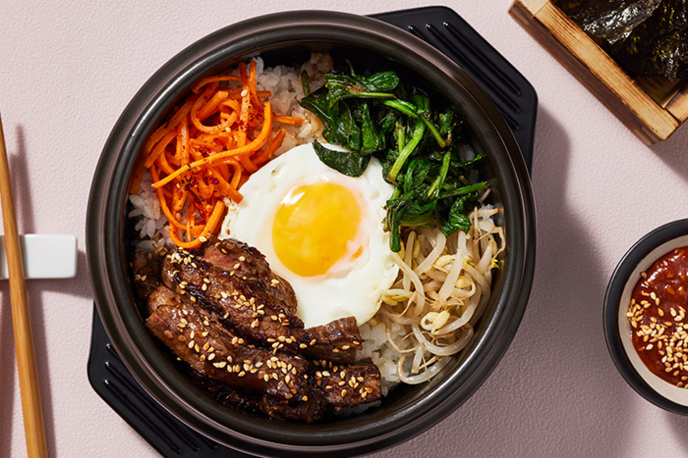 Bibimbap landscape