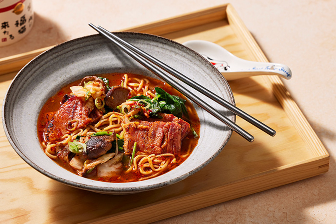 Korean Noodle Bowl landscape