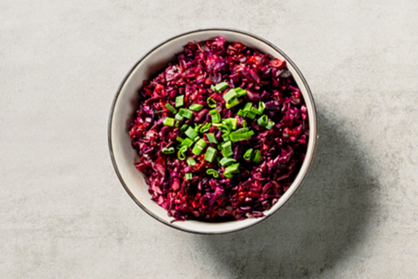 Red cabbage kimchi